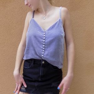 Velvet tank